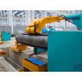 Automatic slitting line machine with decoiler and recoiler